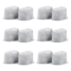 Compatible Charcoal Water Filters for Cuisinart Coffee Machines, 12-Pack