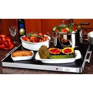 Deluxe Glass Buffet Warming Tray