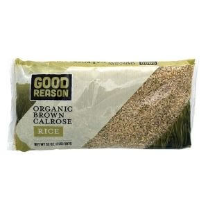 Good Reason Organic Brown Calrose Rice