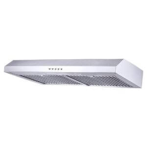 Kitchenexus Stainless Steel 300CFM DuctedDuctless Under Cabinet Vent Hood