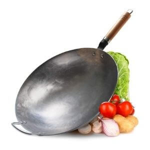 COUNER Traditional Carbon Steel Wok