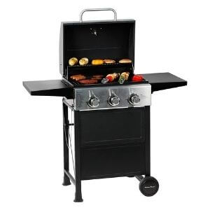 MASTER COOK 3 Burner BBQ Propane Gas Grill