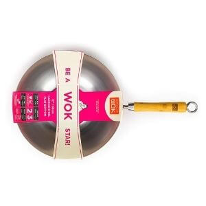 School of Wok Star Carbon Steel Wok