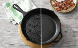 Clean Cast Iron Grill