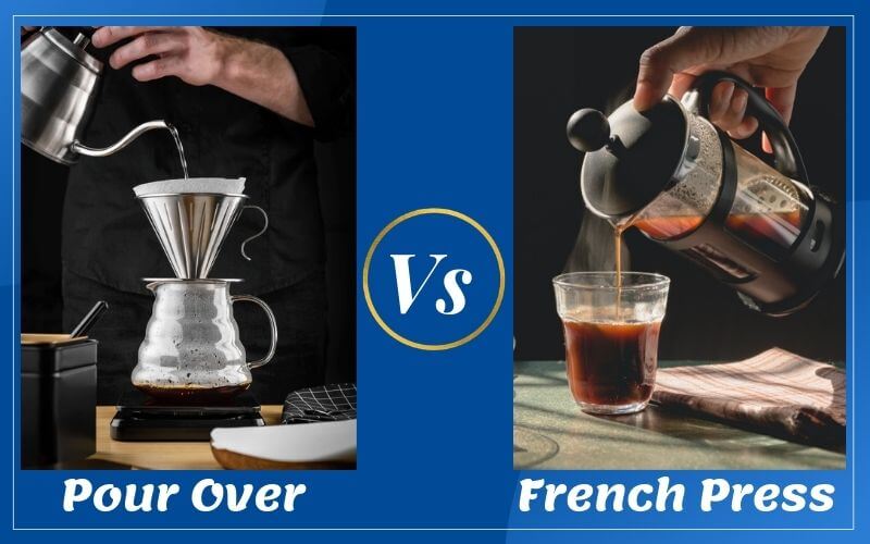 pour over and French press brewers