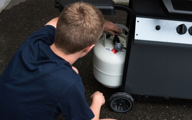 troubleshooting propane tank