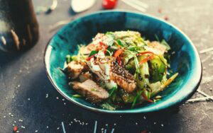 freeze chicken salad