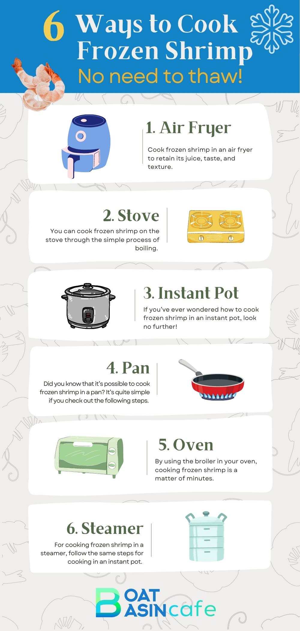 How to Cook Frozen Shrimp: 6 Different and Easy Ways 5 How to Cook Frozen Shrimp: 6 Different and Easy Ways 3