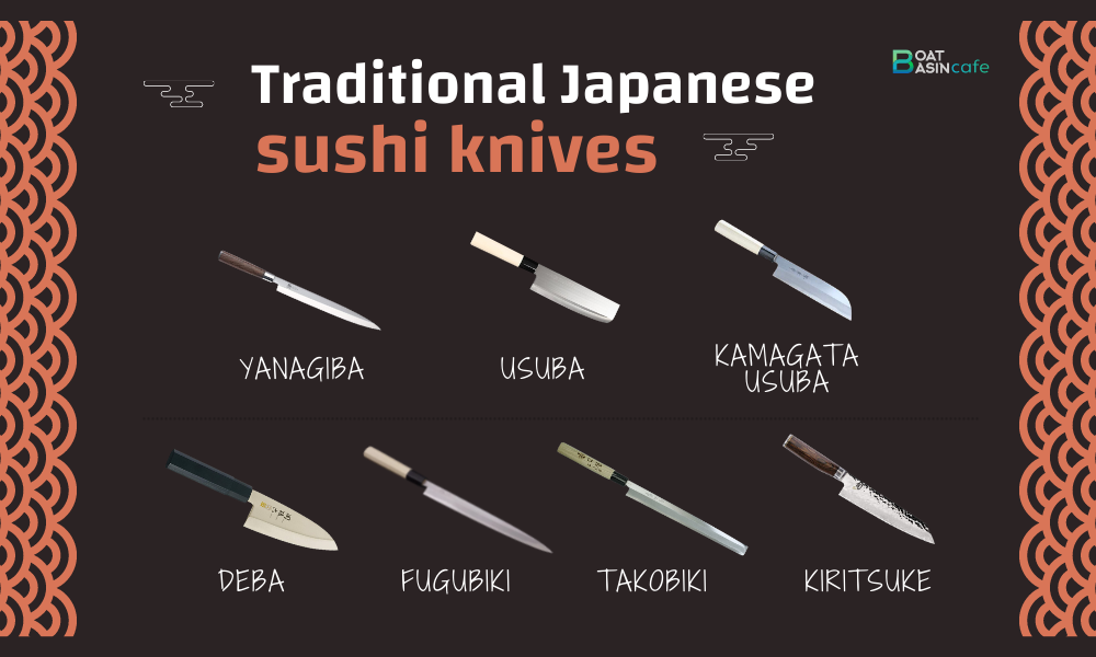 Japanese Sushi Knife: Guide To The Types Of Sushi Knives 3