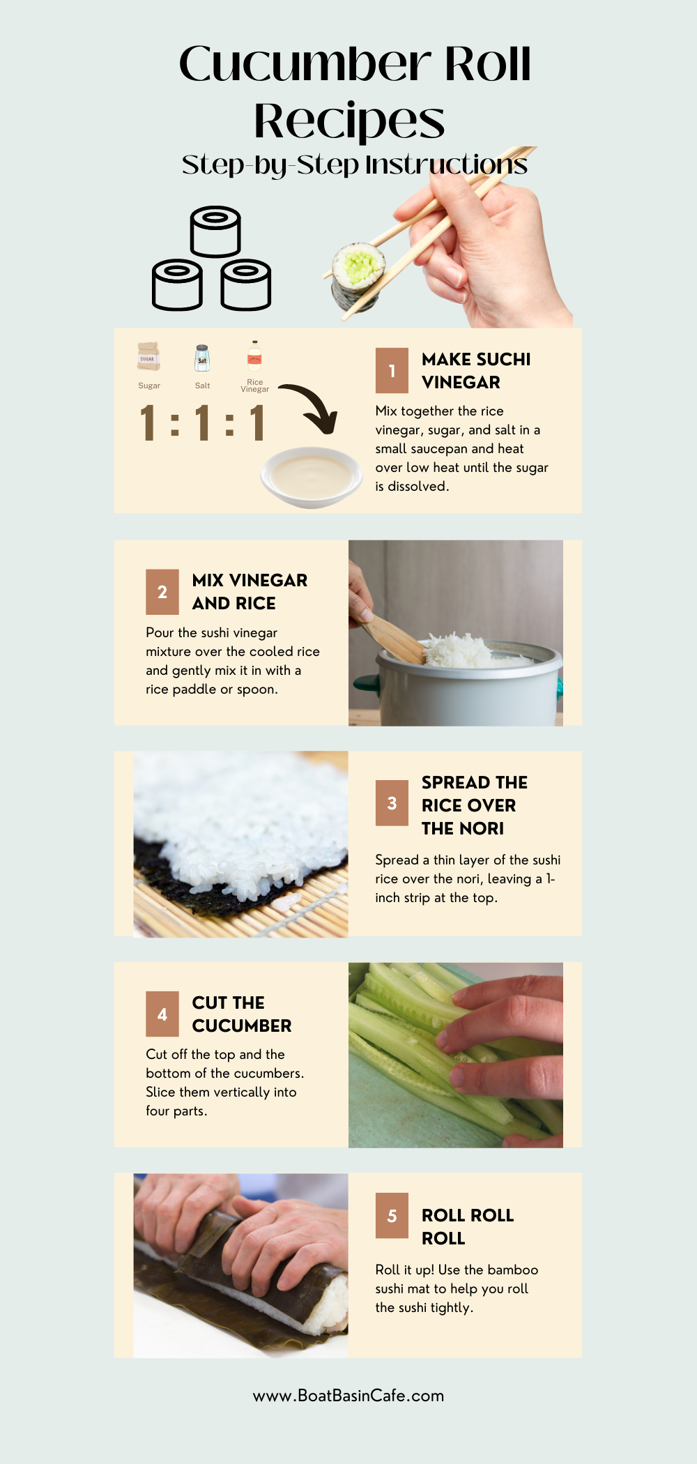 Get Sushi-Ready: The Only Kappa Maki Recipe You'll Ever Need 6 Cucumber Roll Recipes