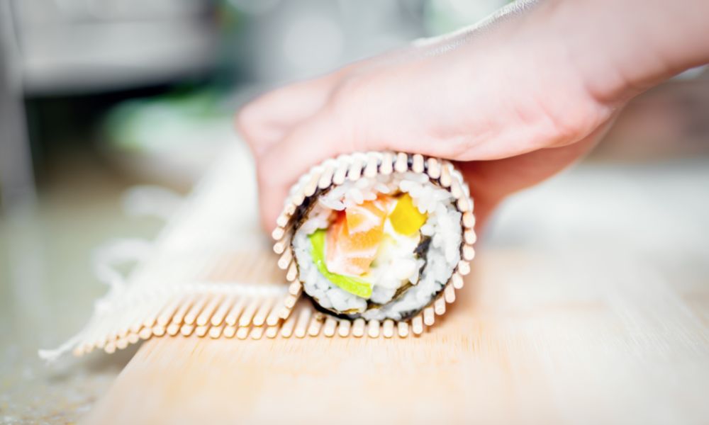 Get Sushi-Ready: The Only Kappa Maki Recipe You'll Ever Need 5 rolling bamboo mat