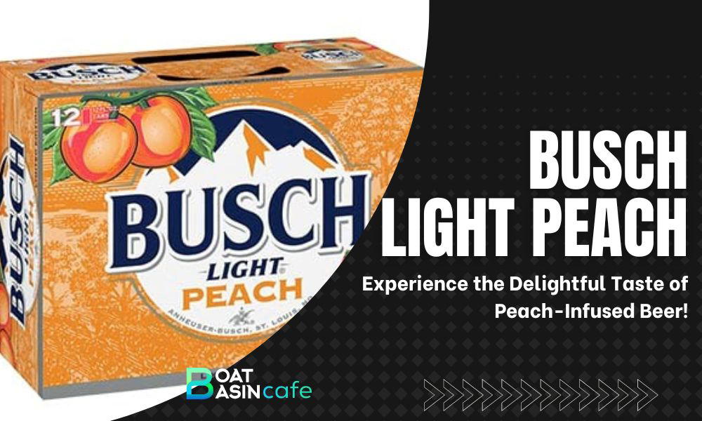 Busch Light Peach: Experience the Delightful Taste of Peach-Infused Beer! 2 busch light peach