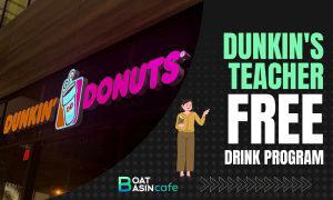 dunkin teacher free coffee