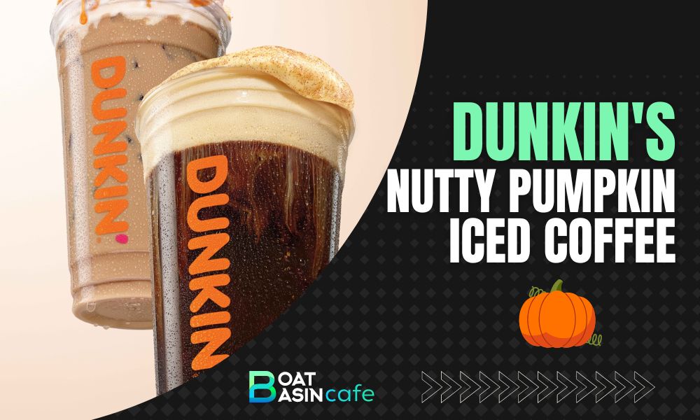 dunkin nutty pumpkin iced coffee