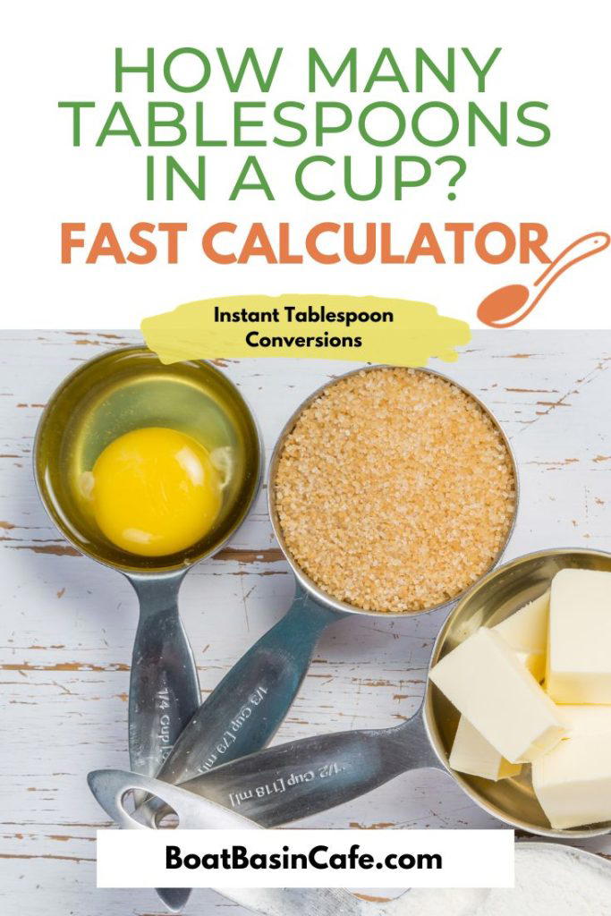 How Many Tablespoons in a Cup? (+Fast Calculator) 1