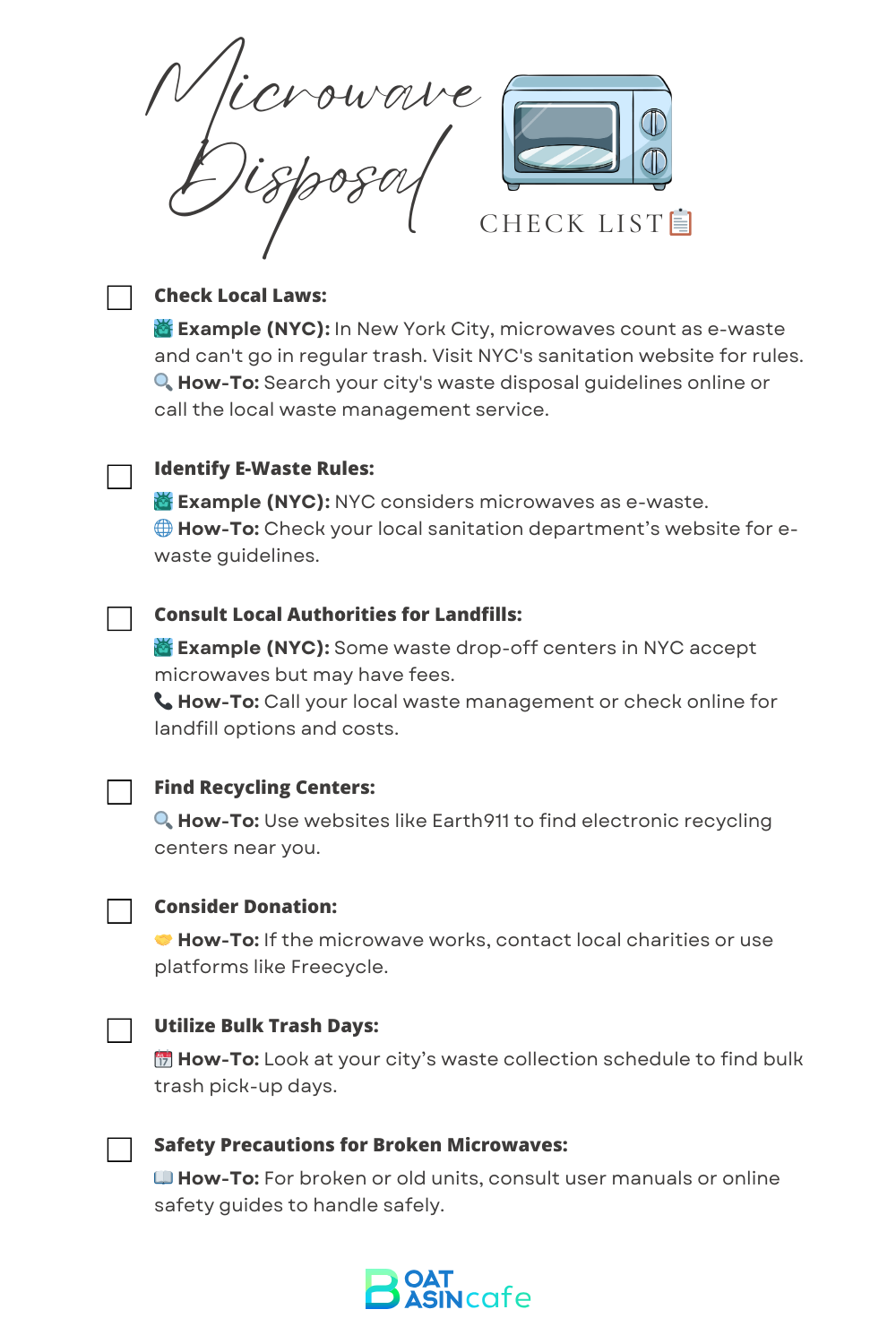 How to Dispose of a Microwave: 8 Methods+Checklist 7 How to Dispose of a Microwave: 8 Methods+Checklist 4