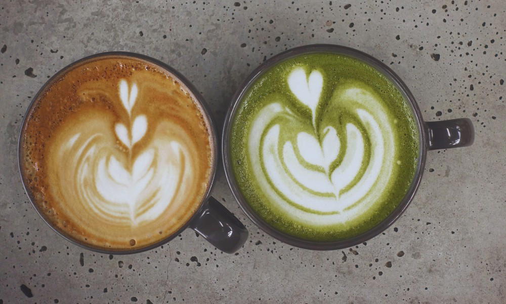 Comparing Beverage Acidity - matcha vs coffee
