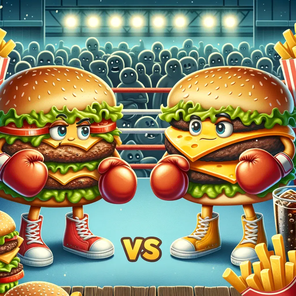 Hamburger and Cheeseburger: What's the difference? 2 difference-between-hamburger-and-cheeseburger