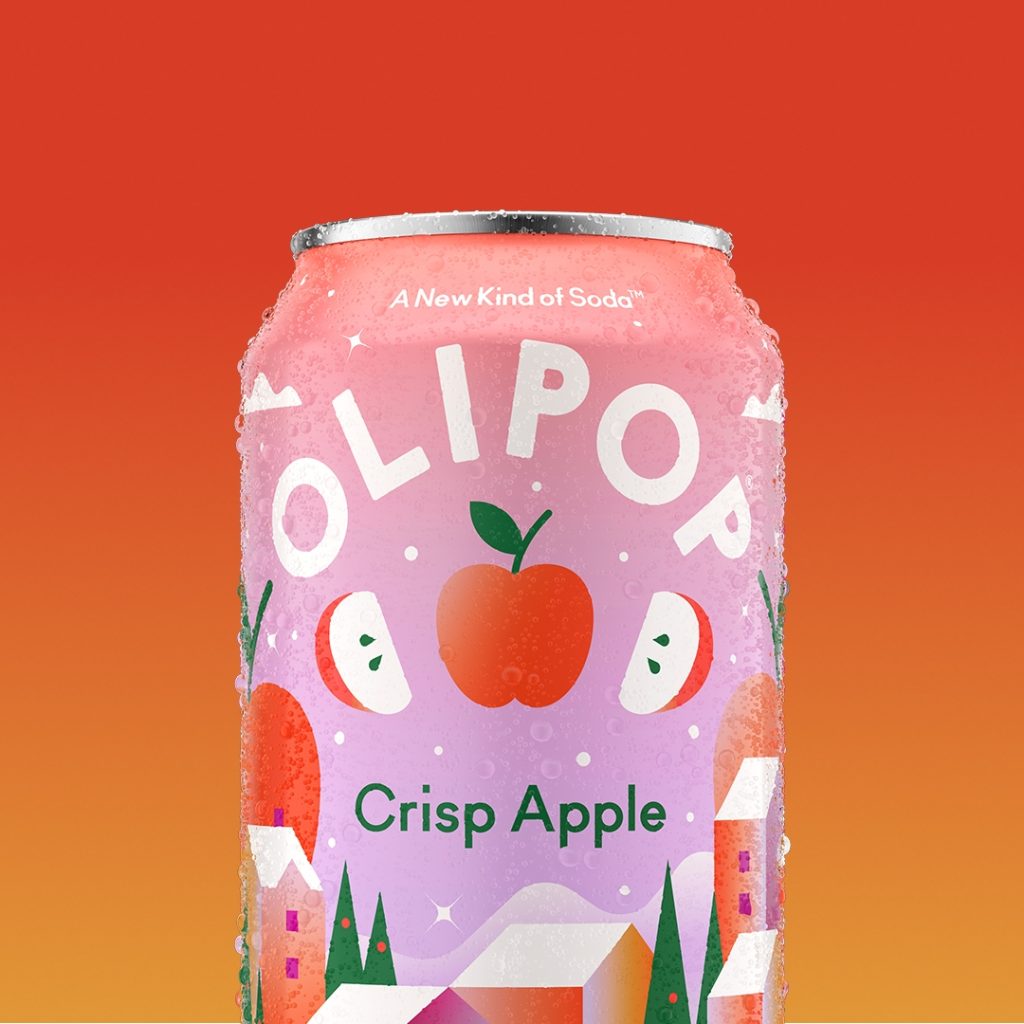 What Seltzers Have No Carbs? Top Guilt-Free Seltzers 5 Olipop Crisp Apple craft soda